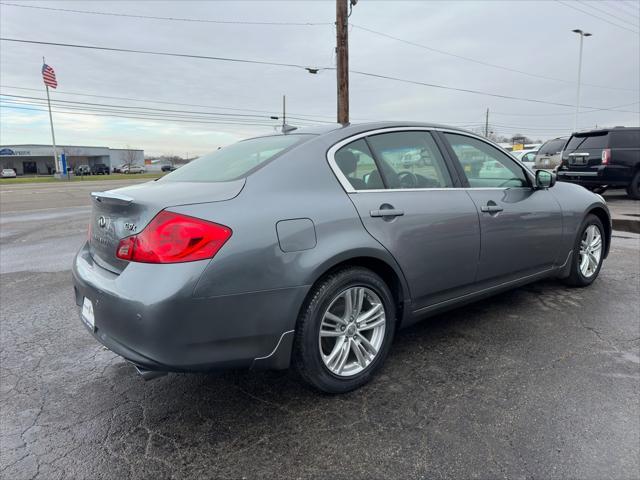 used 2010 INFINITI G37x car, priced at $7,500