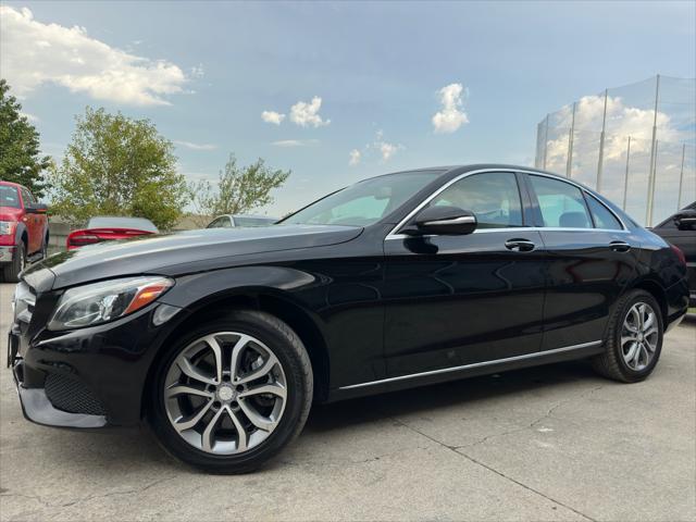 used 2015 Mercedes-Benz C-Class car, priced at $12,000