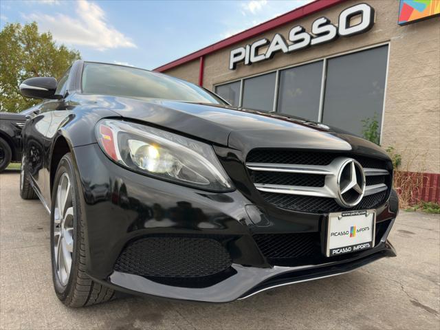 used 2015 Mercedes-Benz C-Class car, priced at $12,000