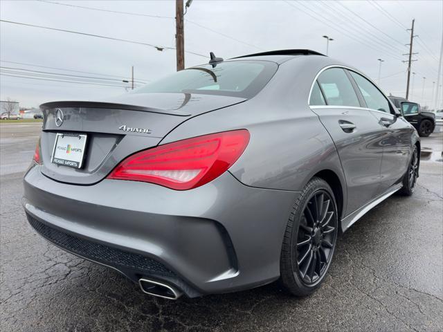 used 2016 Mercedes-Benz CLA-Class car, priced at $15,500