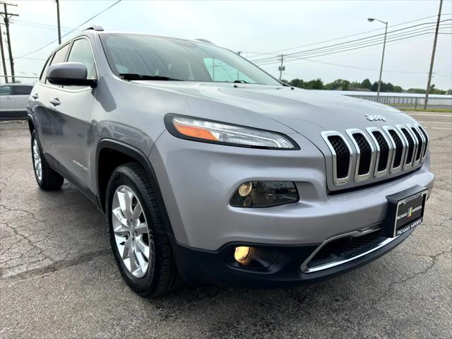 used 2015 Jeep Cherokee car, priced at $12,500