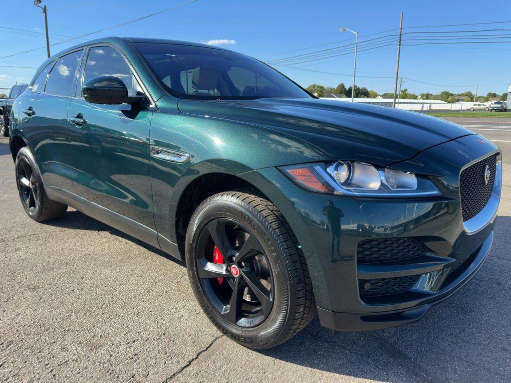 used 2018 Jaguar F-PACE car, priced at $14,650
