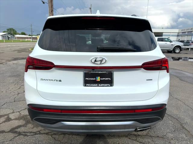 used 2021 Hyundai Santa Fe car, priced at $23,575
