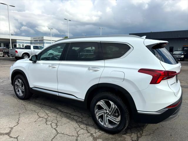 used 2021 Hyundai Santa Fe car, priced at $23,575
