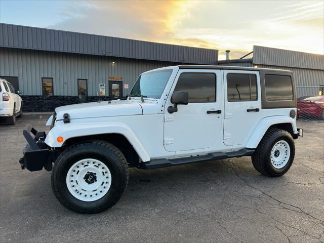 used 2016 Jeep Wrangler Unlimited car, priced at $12,500