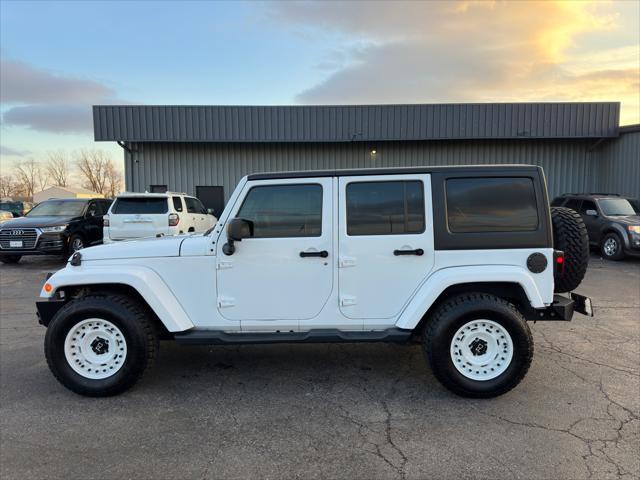 used 2016 Jeep Wrangler Unlimited car, priced at $12,500