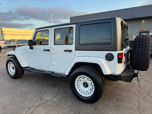 used 2016 Jeep Wrangler Unlimited car, priced at $12,500