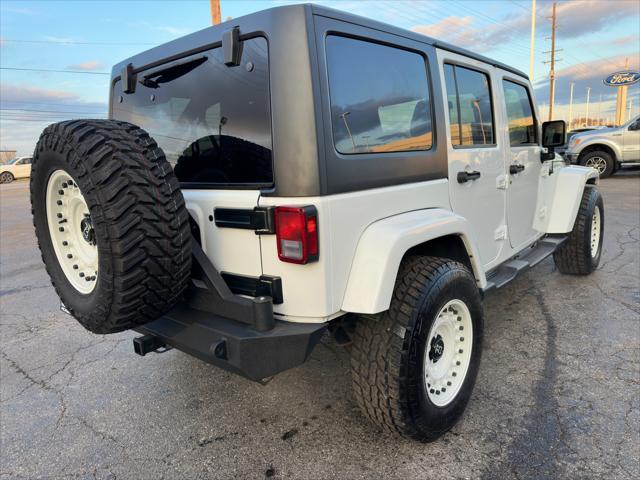 used 2016 Jeep Wrangler Unlimited car, priced at $12,500