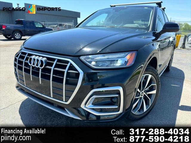 used 2021 Audi Q5 car, priced at $23,000