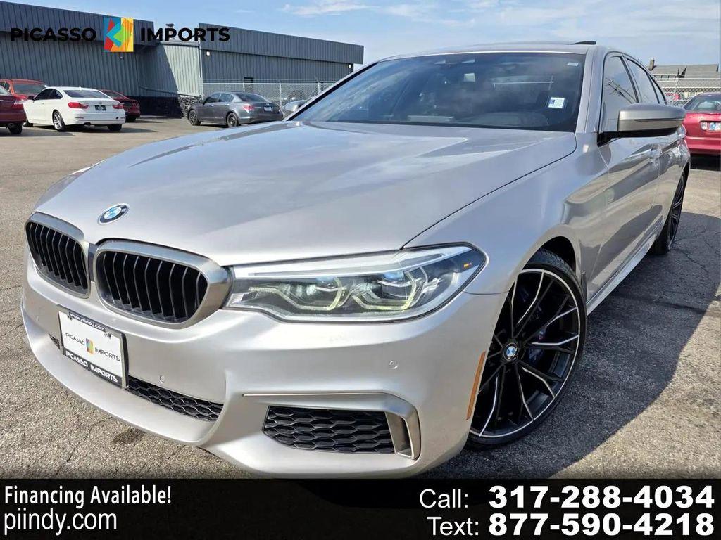 used 2018 BMW M550 car, priced at $23,400