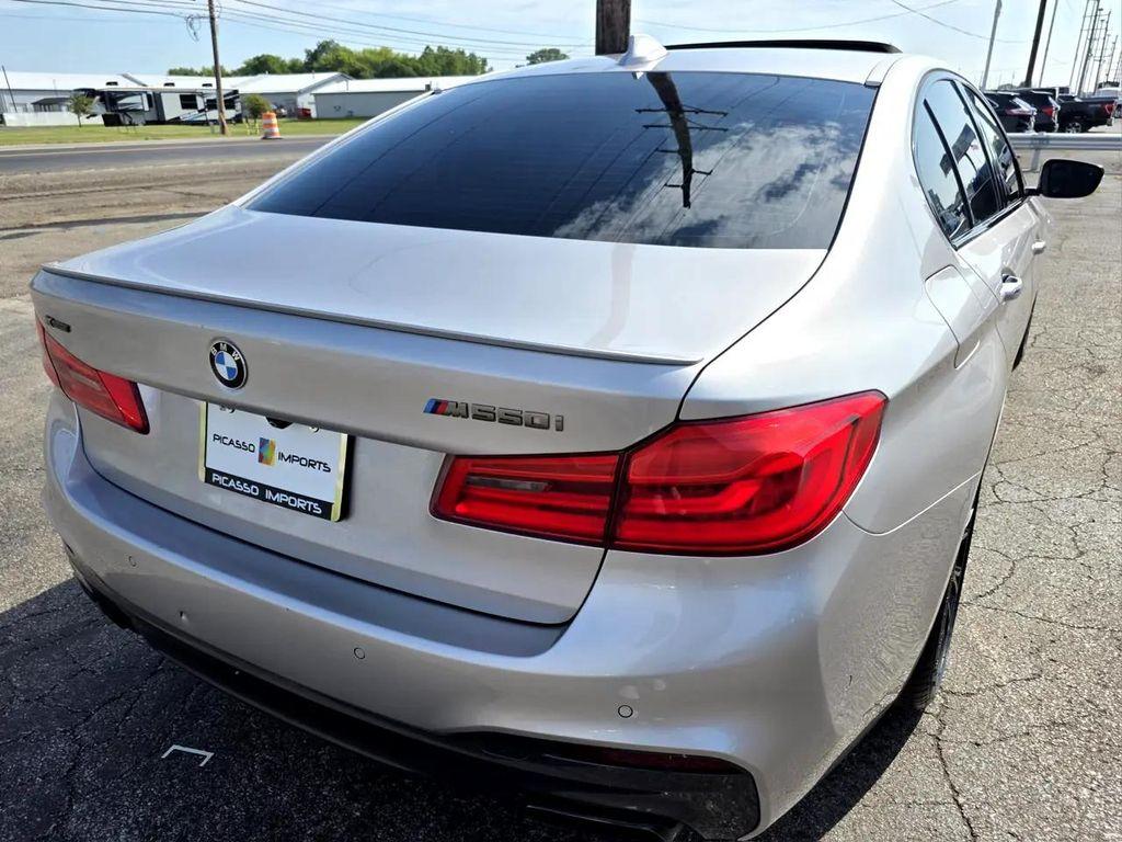 used 2018 BMW M550 car, priced at $23,400