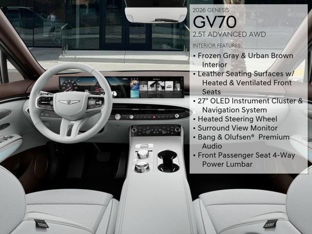 new 2026 Genesis GV70 car, priced at $58,310