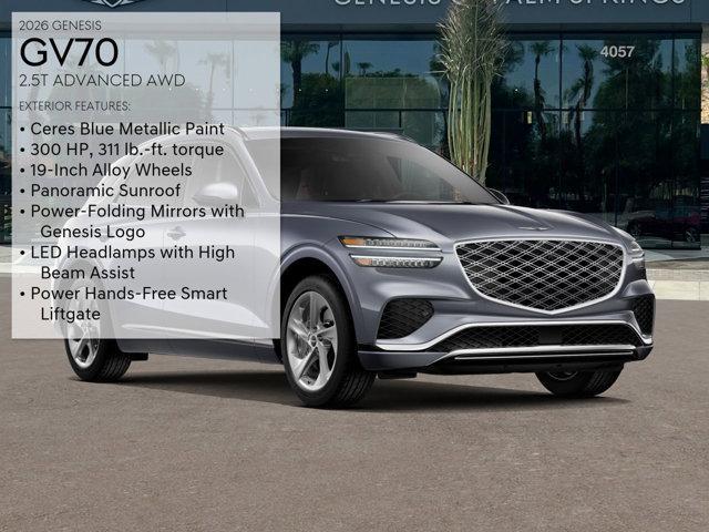 new 2026 Genesis GV70 car, priced at $58,310