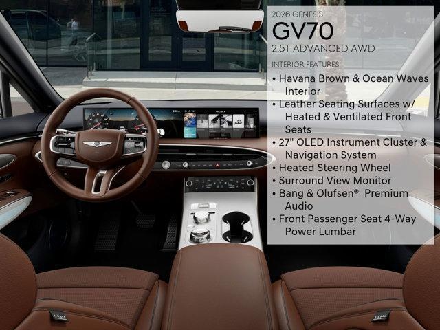 new 2026 Genesis GV70 car, priced at $59,390