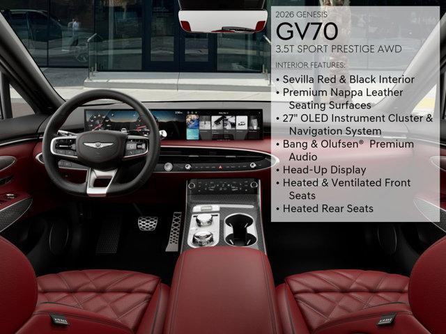 new 2026 Genesis GV70 car, priced at $72,615