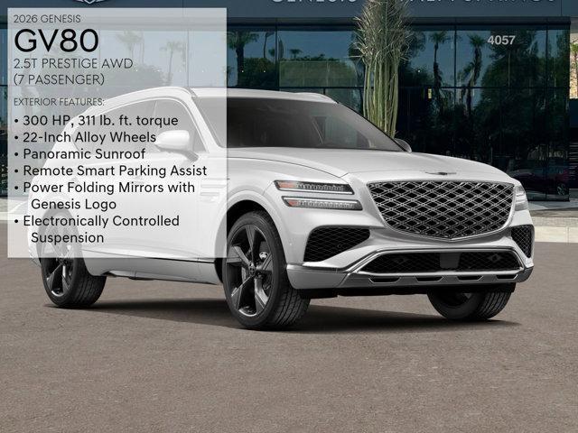 new 2026 Genesis GV80 car, priced at $76,220