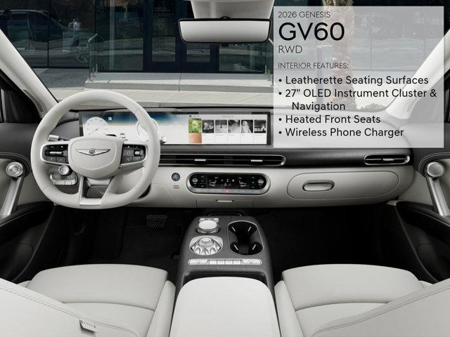 new 2026 Genesis GV60 car, priced at $54,895