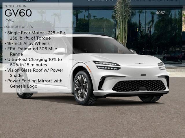 new 2026 Genesis GV60 car, priced at $54,895