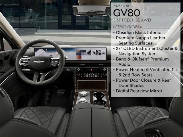 new 2025 Genesis GV80 car, priced at $78,814