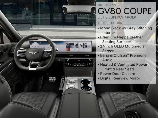 new 2025 Genesis GV80 Coupe car, priced at $85,475