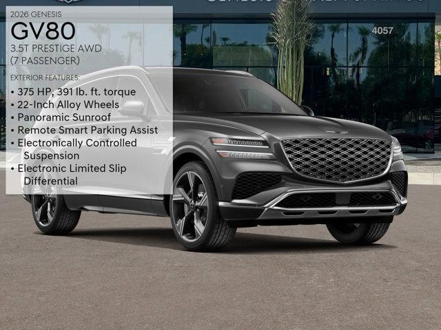 new 2026 Genesis GV80 car, priced at $84,635