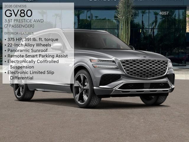 new 2026 Genesis GV80 car, priced at $84,730