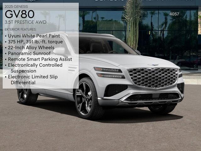 new 2025 Genesis GV80 car, priced at $79,000