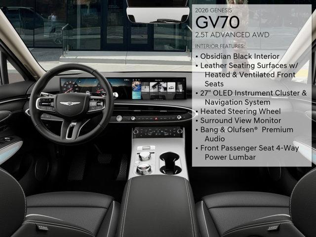 new 2026 Genesis GV70 car, priced at $59,545