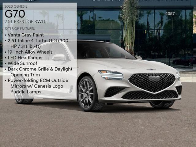 new 2026 Genesis G70 car, priced at $50,335