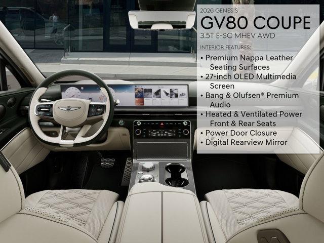 new 2026 Genesis GV80 Coupe car, priced at $90,160