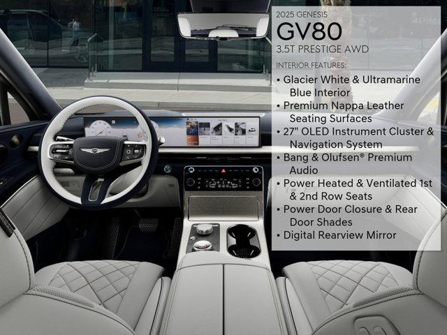 new 2025 Genesis GV80 car, priced at $78,918