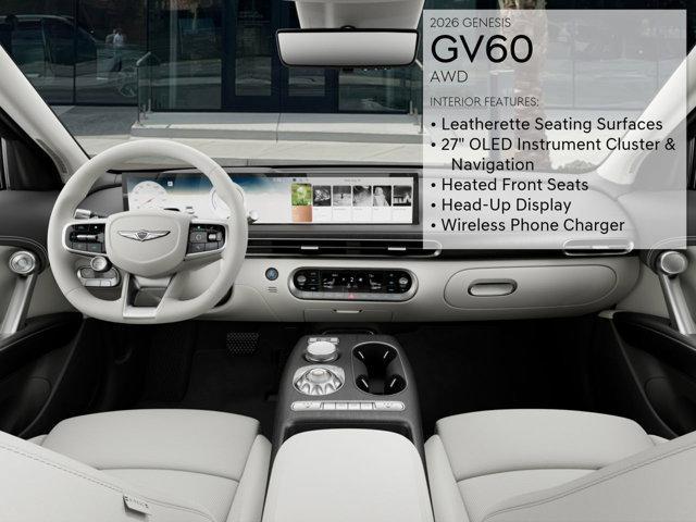 new 2026 Genesis GV60 car, priced at $58,340