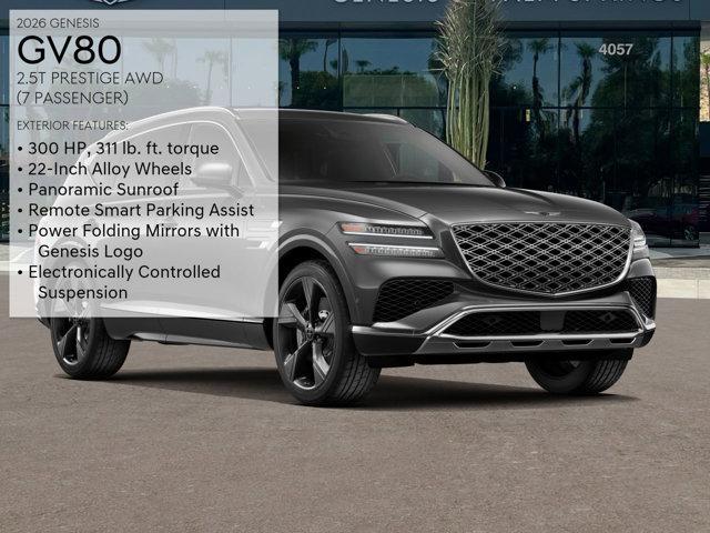 new 2026 Genesis GV80 car, priced at $76,205