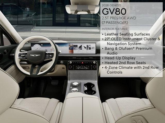 new 2026 Genesis GV80 car, priced at $76,205
