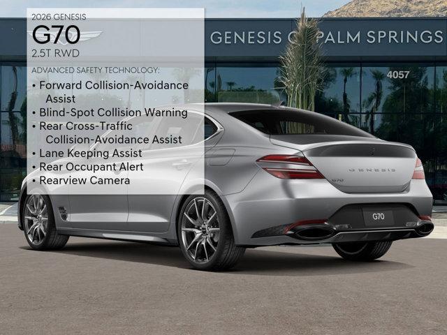 new 2026 Genesis G70 car, priced at $45,310