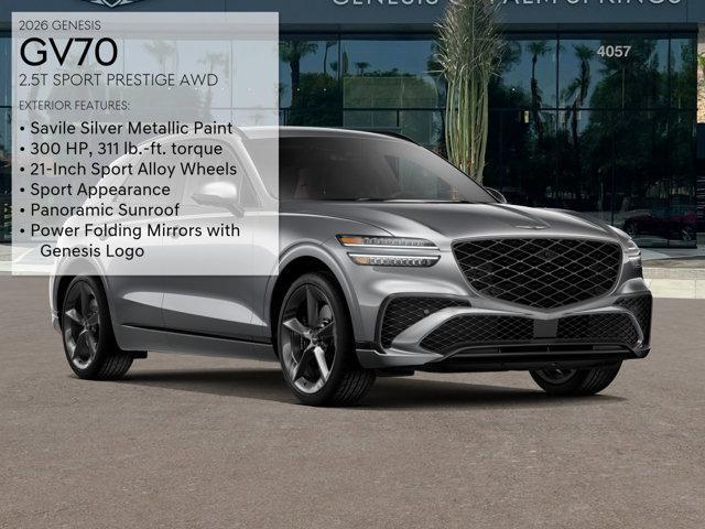 new 2026 Genesis GV70 car, priced at $62,500