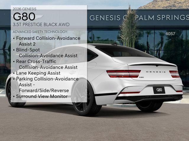 new 2026 Genesis G80 car, priced at $81,695