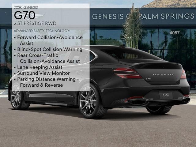 new 2026 Genesis G70 car, priced at $50,990