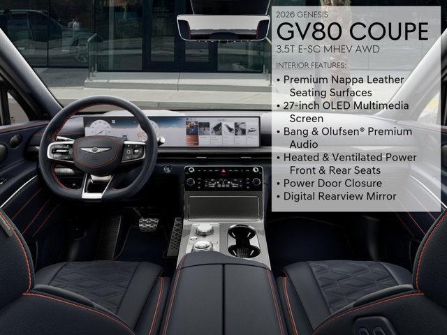 new 2026 Genesis GV80 Coupe car, priced at $89,795