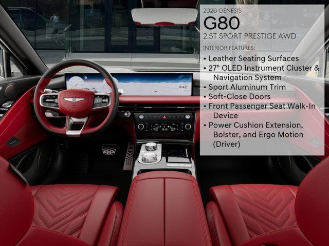 new 2026 Genesis G80 car, priced at $71,510