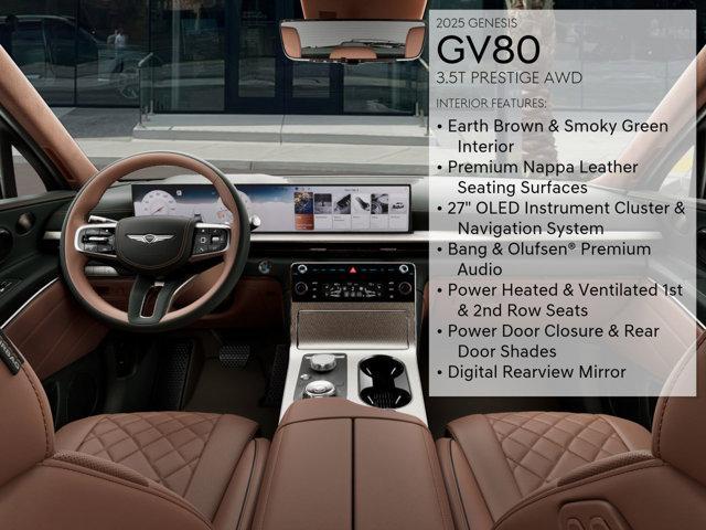 new 2025 Genesis GV80 car, priced at $78,814