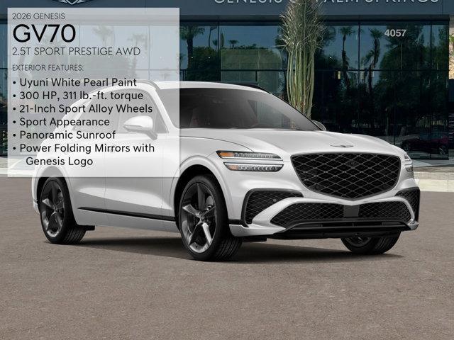 new 2026 Genesis GV70 car, priced at $62,540