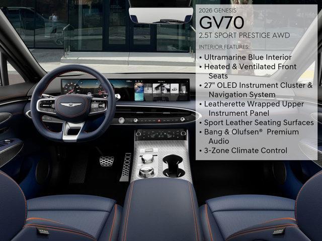 new 2026 Genesis GV70 car, priced at $62,540
