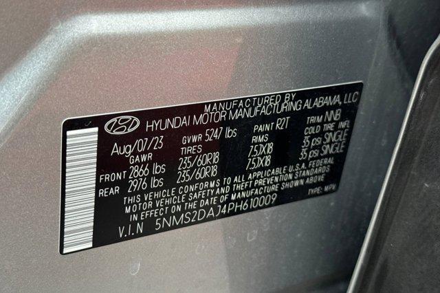 used 2023 Hyundai Santa Fe car, priced at $19,496