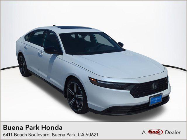 new 2025 Honda Accord Hybrid car, priced at $35,260