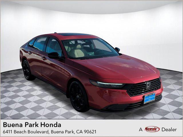 new 2025 Honda Accord car, priced at $32,165