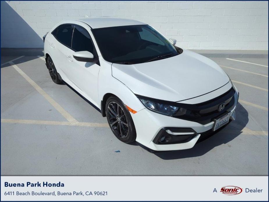 used 2021 Honda Civic car, priced at $22,498