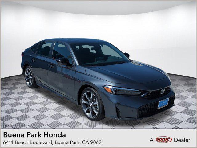 new 2025 Honda Civic Hybrid car, priced at $33,100