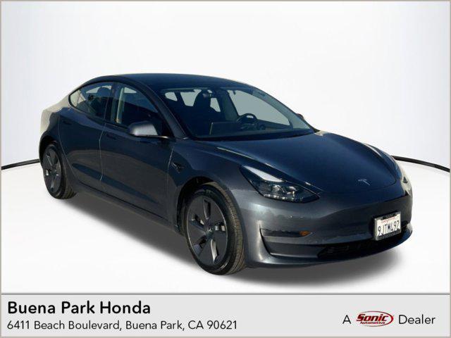 used 2023 Tesla Model 3 car, priced at $26,498