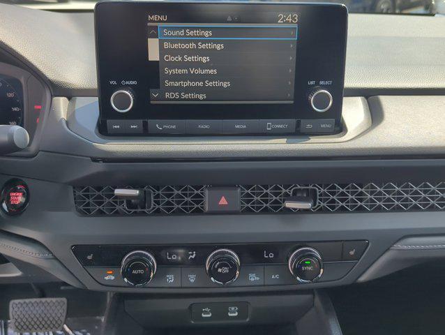 new 2025 Honda Accord car, priced at $32,165